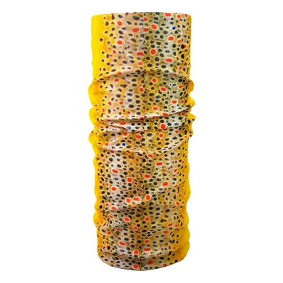 Afbeelding van Fladen Multiscarf Sjaal Brown Trout Vispet