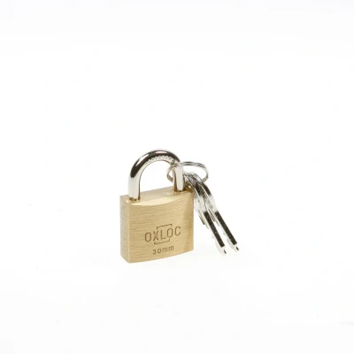 Afbeelding van oxloc Hangslot messing 30MM