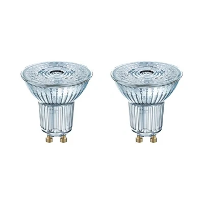Afbeelding van OSRAM LED lamp Spot GU10 4,3W 350 lumen warm wit 5 stuks