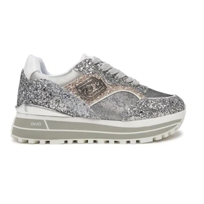 Afbeelding van Sneaker donna Liu Jo Maxi Wonder 73 silver DS25LJ14 BA5015 TX007 40