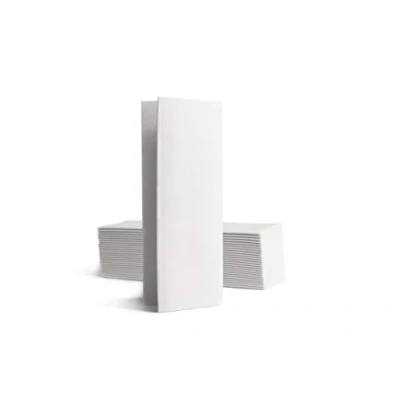 Afbeelding van Alvotex CHIC Airlaid 50 servetten, 1/8 vouwen op stof, hoogwaardige wegwerpservetten, 32 x 40 cm, wit