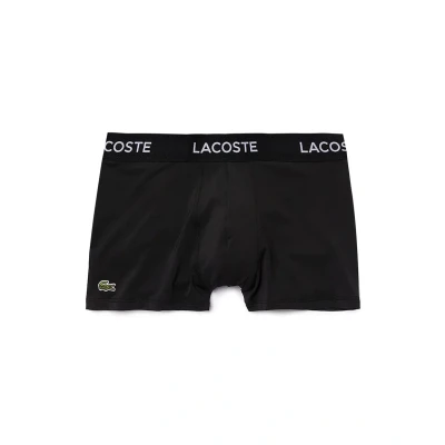 Afbeelding van Lacoste 3 Pack Boxershorts Zwart Heren maat S