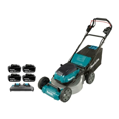 Afbeelding van Makita DLM536PT4 LXT 2x18 V accu Grasmaaier 53 cm