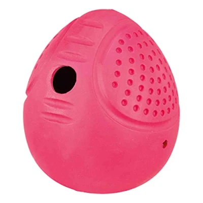 Afbeelding van Trixie Snack Tuimel Ei Natuurrubber Assorti 10 CM (3 stuks) (384905)