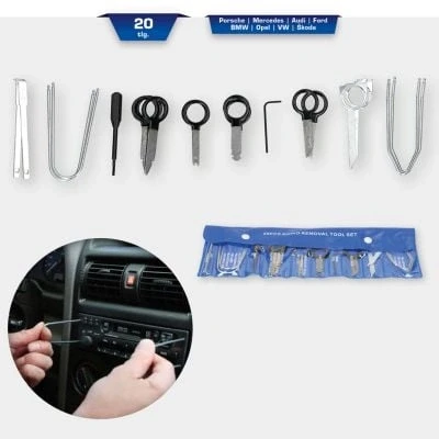 Afbeelding van Set montage /demontagegereedschap radio KS TOOLS BT511200