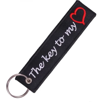 Afbeelding van Key to my heart Sleutelhanger Motor Scooter Auto Universeel Accessoires