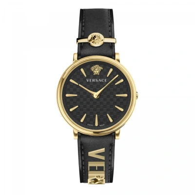 Afbeelding van Versace VE8104622 horloge vrouw Roestvrij Staal goud