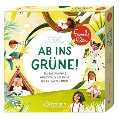 Afbeelding van FamilyFlow. Ab ins Grüne!: 30 x Entspannen &amp; Entdecken in der Natur für die ganze Familie