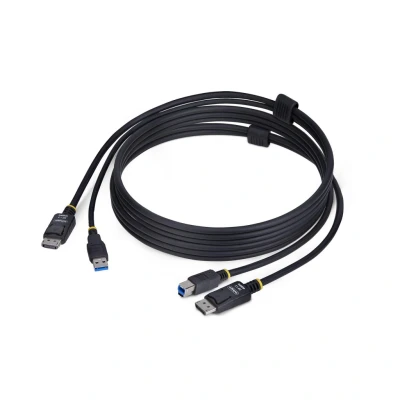 Afbeelding van StarTech.com 1.8 Meter DisplayPort en USB KVM Kabel 4K