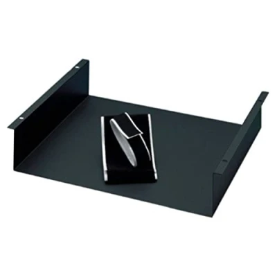 Afbeelding van Adam Hall 8756 19&quot; Rackplank 2 HE met klitteband Rack Bakken