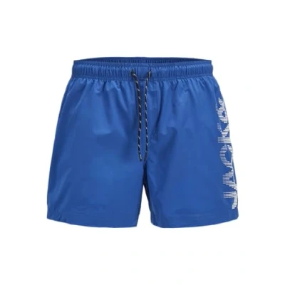 Afbeelding van JACK &amp; JONES PLUS SIZE zwemshort JPSTMAUI blauw