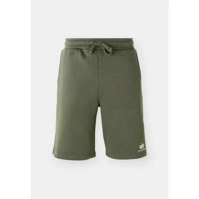 Afbeelding van Alpha Industries Basic Trainingsbroek, Heren, Maat: Large, Dark olive