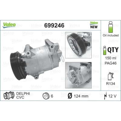 Afbeelding van Valeo Airco compressor 699246