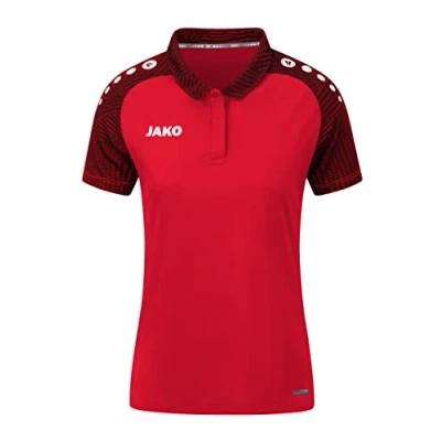 Afbeelding van JAKO Poloshirt, Dames, Maat: 40, Rotschwarz