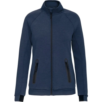 Afbeelding van PROACT Damesjasje met opstaande kraag PA379 French Navy Heather