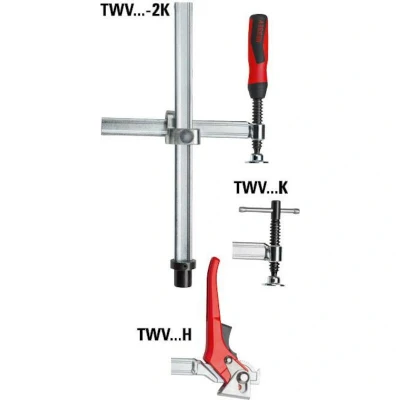 Afbeelding van Bessey TWV16 20 15H Spanelement voor lastafels met variabel werkbereik TWV16H Spanbreedte (max.):200 mm Afm. werkbereik:150