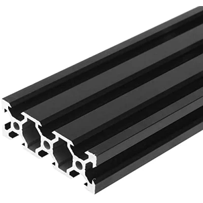 Afbeelding van Aluminium profielen, YOUTTOO 200 1000mm Zwart 2060 V Slot Profiel Extrusie Frame voor CNC Tool DIY 200mm