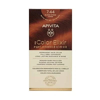 Afbeelding van Apivita My Color Elixir 7.44 Blonde Intense Copper 1 stuk