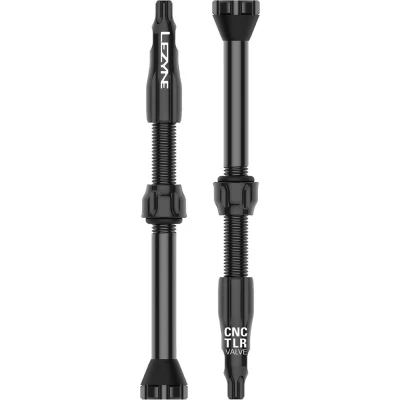 Afbeelding van Lezyne CNC TLR Tubeless Valve Lichtgewicht Gemaakt van sterk aluminium 60mm Zwart