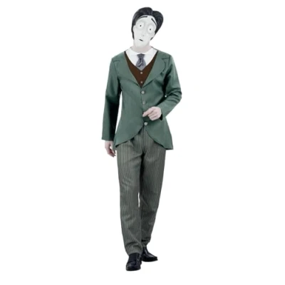 Afbeelding van Smiffy&#039;s Middeleeuwen &amp; Renaissance Kostuum Bruidegom Victor Van Dort Man Groen Medium Carnavalskleding Verkleedkleding