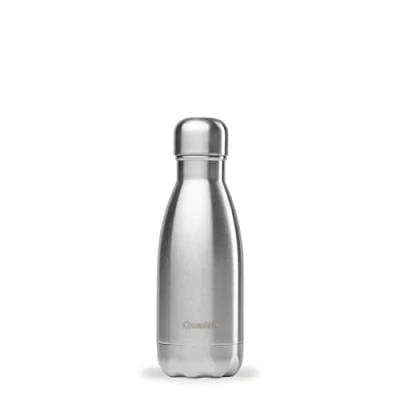 Afbeelding van Qwetch Originals Thermosfles, roestvrij staal, 260 ml, 24 uur koud en 12 warm, waterdicht, BPA vrij herbruikbaar
