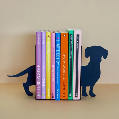Afbeelding van Teckel Boekensteun (set van 2) Balvi