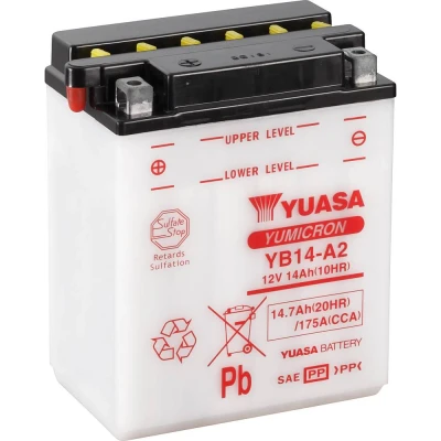 Afbeelding van Yuasa Accu YB14 A2
