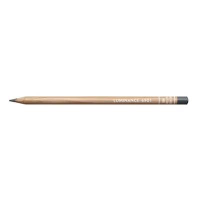 Afbeelding van Caran d&#039;Ache Luminance Colour potlood Artist kleurpotloden / 3 stuks/Pack Kleur: 495 Slate Grey (6901.495)