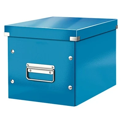 Afbeelding van Leitz Click Store kubus middelgrote opbergdoos, donkerblauw