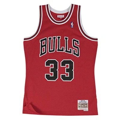 Afbeelding van Mitchell &amp; Ness Swingman Mesh Jersey Chicago Bulls 1997 98 Scottie Pippen