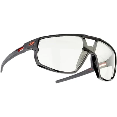 Afbeelding van Julbo Unisex&#039;s Rush Zonnebril, Zwart/Zwart, Talla Única, Eén maat