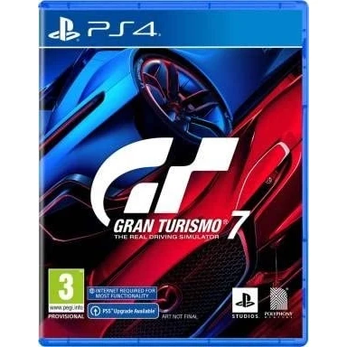 Afbeelding van Sony Gran Turismo 7, Standard Edition, PlayStation 4, Multiplayer modus, E (Iedereen), Fysieke media, Virtual Reality (VR) headset nodig