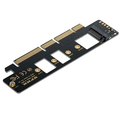 Afbeelding van cablecc NGFF M.2 M key NVME AHCI SSD naar PCI E 3.0 16x 4x Adapter voor 110mm 80mm