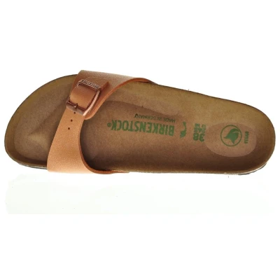 Afbeelding van Birkenstock Dames camel slippers &amp; muiltjes maat 37