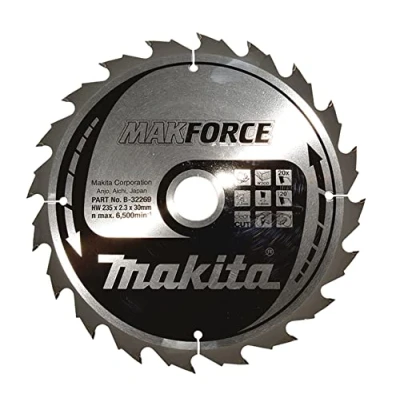 Afbeelding van Makita Zaagblad Hout 235X30x2,3 20T 20G B 32269