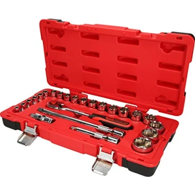 Afbeelding van KS Tools 958.0624 1/2&quot; CHROMEplus Dopsleutelset, 24 dlg
