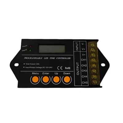 Afbeelding van Led Controller Zonsopgang Zonsondergang Timer, Programmeerbare Tijd, Voor Aquaria Kanaries Kassen, TC420SJ