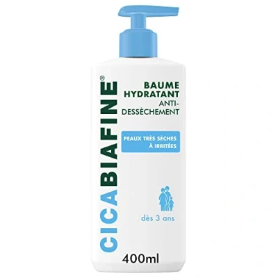 Afbeelding van CicaBiafine Anti Uitdroging Hydraterende Balsem Droge Tot Geïrriteerde Baume hydratant corporel quotidien 400ml