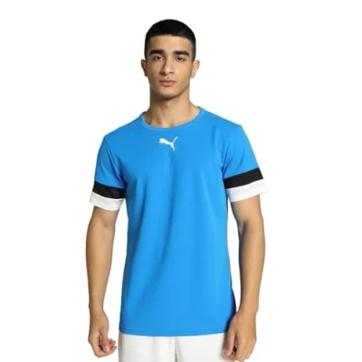 Afbeelding van Puma Teamrise Shirt Korte Mouw Heren Royal Maat: 3XL