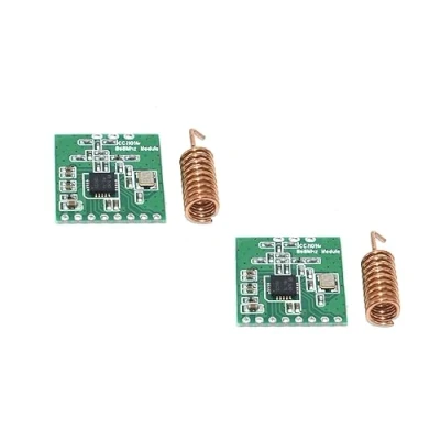 Afbeelding van 2 stuks CC1101 draadloze module 868 MHz langeafstandstransmissie met antenne