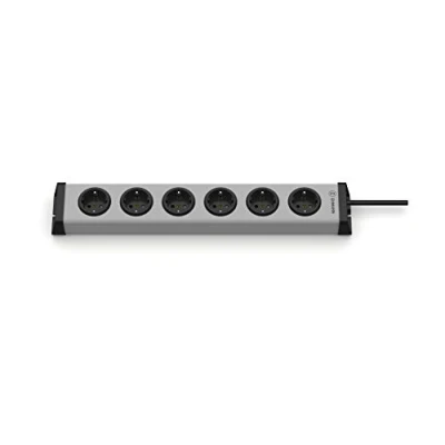 Afbeelding van EHMANN 0200x00062301 Stekkerdoos, universeel, 6 voudig, 1,5 m snoer