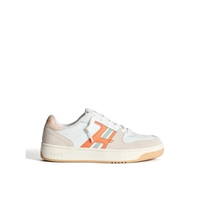 Afbeelding van The Hoff Brand Korai Square Sneakers Textiel Dames Wit Maat 38