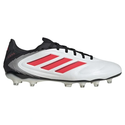 Afbeelding van adidas Performance COPA PURE III PRO FIRM Ground Voetbalschoenen met kunststof noppen, Heren, Maat: 48 2/3, Footwear white/lucid red/core black