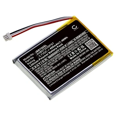Afbeelding van CELLONIC® Vervangende accu AHB572535PST voor Jabra Evolve 75 draadloze hoofdtelefoon reservebatterij 400mAh batterij, hoofdtelefoonaccu, bluetooth headset