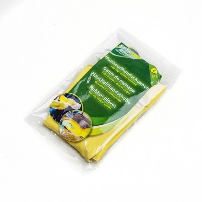Afbeelding van Starbright Latex Huishoudhandschoenen Geel Maat Xl