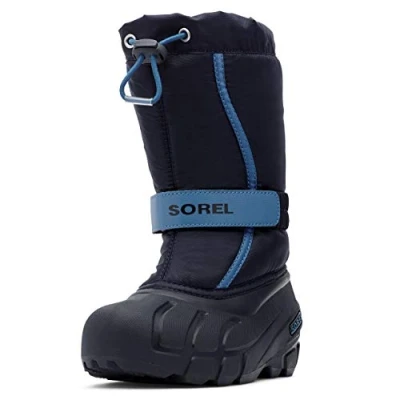 Afbeelding van Sorel Youth Flurry Unisex Snowboots voor kinderen, Maat: 36, Collegiate navy/atmosphere Kunststof/ textiel
