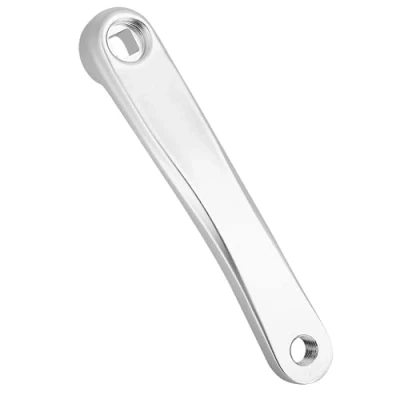 Afbeelding van fiets crankarm 170 mm aluminiumlegering linkshandige crank armketting set voor MTB Road Mountain Bike (zilver vierkant gat)