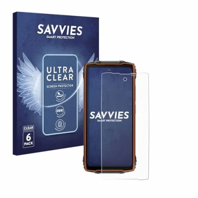 Afbeelding van Savvies Screenprotector voor Blackview Oscal Pilot 2 Folie Beschermfolie transparant (6 Stuks)