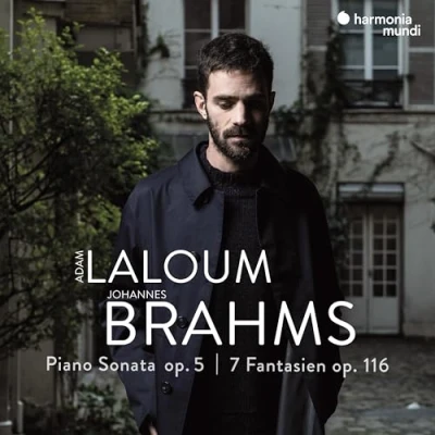 Afbeelding van Adam Laloum Brahms: Piano Sonata Op. 5 &amp; 7 Fanta (CD)