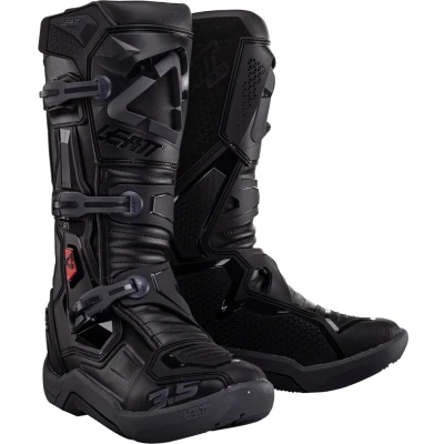 Afbeelding van Leatt 2024 3.5 Crosslaarzen Stealth Zwart / Grijs maat 40.5